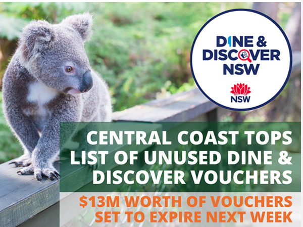 Australian Reptile Park urges use of Dine & Discover vouchers before expiry