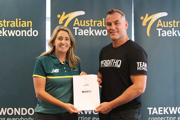 Australian Taekwondo and Fight HQ partnership benefits athletes, coaches, clubs and members