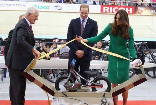 Avantidrome officially opens with Royals in attendance