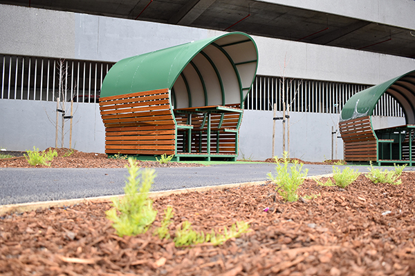 Ballarat CBD green spaces enhanced by outdoor dining pods