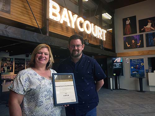 Baycourt Community and Arts Centre secures Gold Sustainable Tourism Business Award