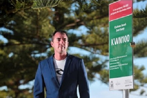 First of more than 1,000 lifesaving signs installed at Western Australia’s beaches