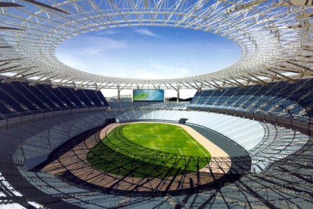 Beijing Olympic Stadium now complete