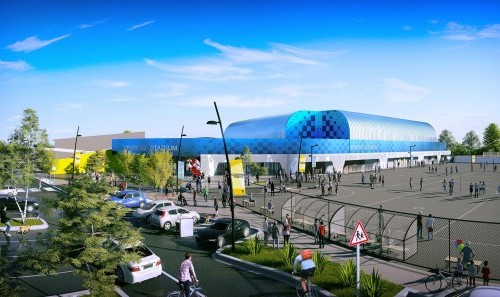 Virtual reality walk-through for Bendigo’s new indoor stadium