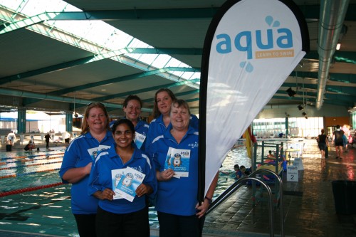 Blacktown Learn to Swim students make a splash with Pip the Penguin