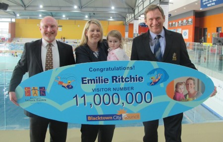 Blacktown Leisure Centre celebrates 11 million visitors