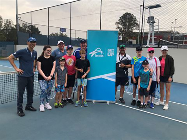 Blacktown Tennis Centre Stanhope launches blind and low vision tennis coaching program