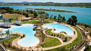 Mackay Lagoon opens with a spectacular splash