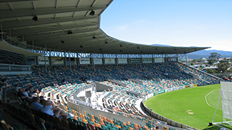 Cricket Tasmania unveils new Blundstone Arena stand