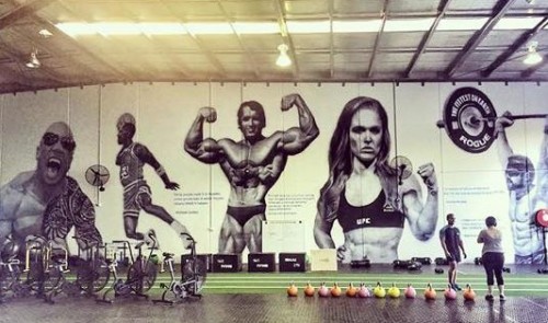 Dwayne Johnson shares Thomastown gym image to 47 million followers on social media