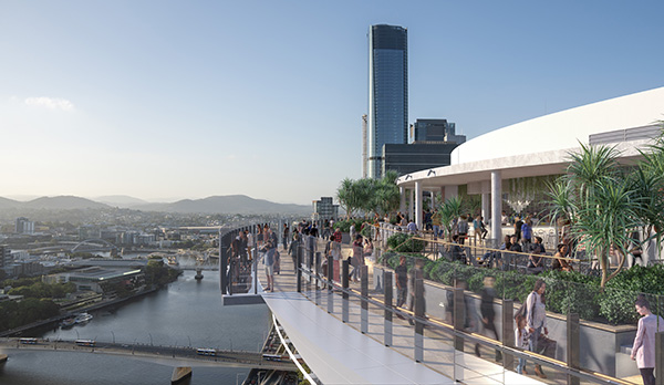 Queen’s Wharf Brisbane Sky Deck expected to attract an estimated 1.4 million visitors annually