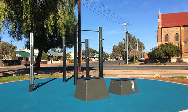 New workout station complete and skate park confirmed for Broken Hill