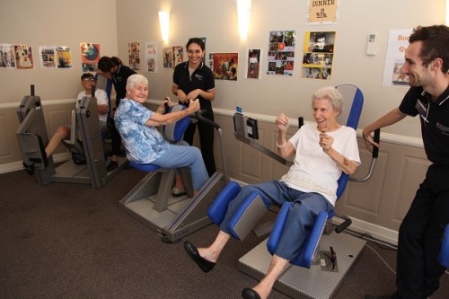 Aged care gym facility achieves positive wellbeing for seniors