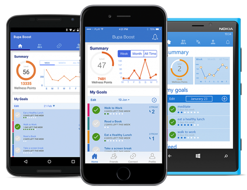 New Bupa fitness tracking app designed to increase wellbeing
