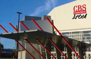 Westpac Arena transforms to CBS Canterbury Arena
