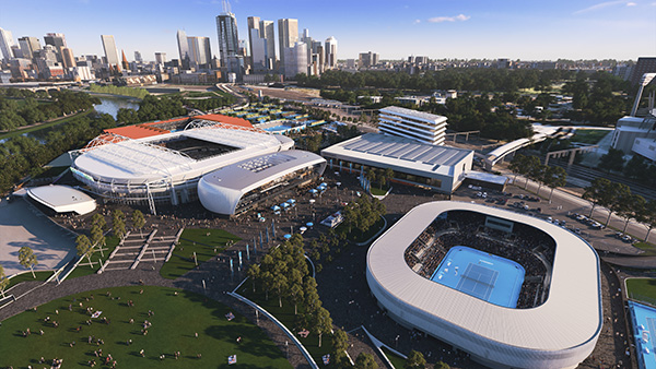 Design inspiration unveiled for new events venue CENTREPIECE at Melbourne Park
