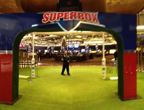 Abel Sports kick goals at Crown Casino