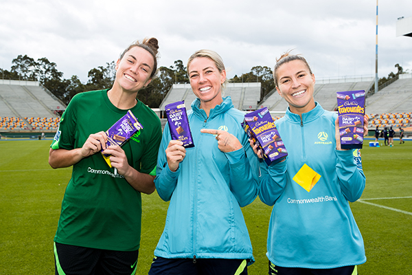 Cadbury extends its sponsorship of Matildas for a further four years