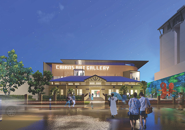 Cairns Gallery Precinct project receives $10 million Federal Government contribution