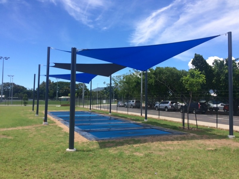 In ground trampolines installed at Cairns’ Tobruk Memorial Pool