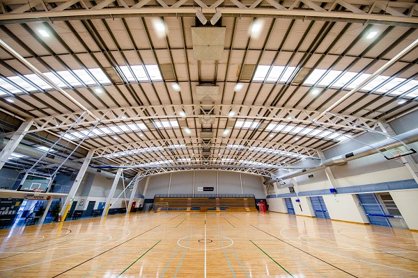 Caloundra Indoor Stadium gets a lighting facelift