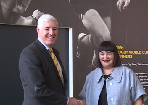 Rugby Australia makes history with appointment of Raelene Castle as Chief Executive