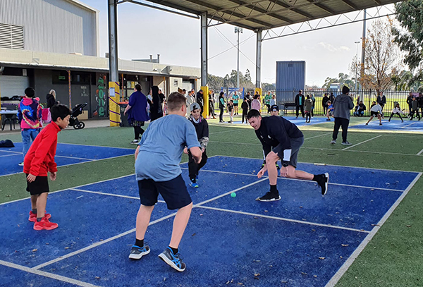 Camp Australia’s handball competition aims to get school aged children active