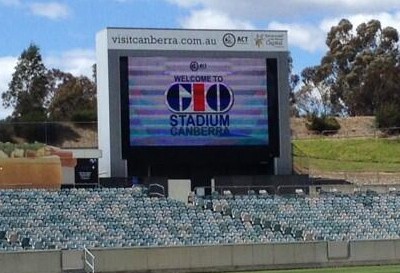 Naming rights sponsor revealed for Canberra Stadium