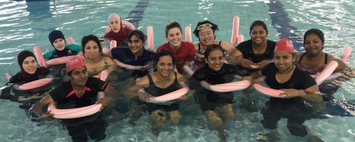 Record participants in Womens Only swim program at Cannington Leisureplex