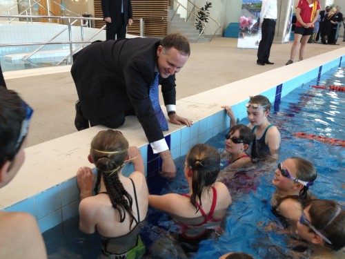 Prime Minister opens new aquatic centre in Timaru