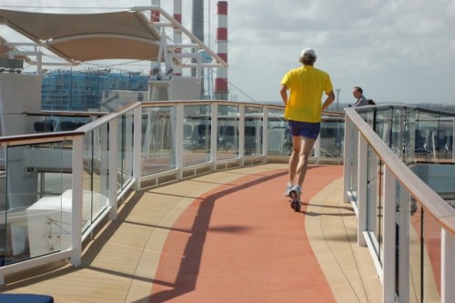 Keeping fit and active on the high seas