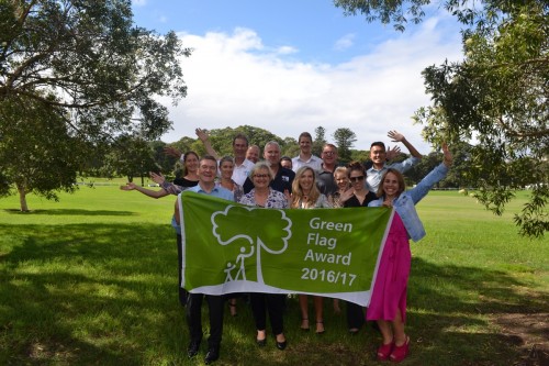 Fifth Green Flag Award cements Centennial Parklands’ world-class status