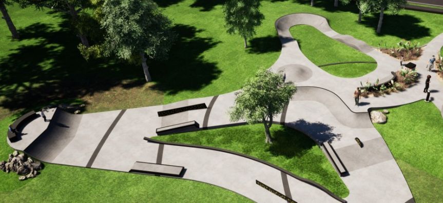 Construction commences on new skate park and pump track at Kariong Oval