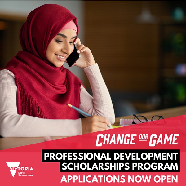 Applications now open for scholarships to help Victorian women build sport leadership skills 