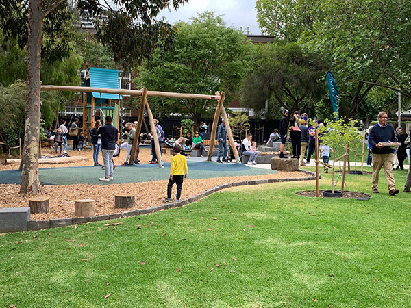 Chipton Park reopens in St Kilda