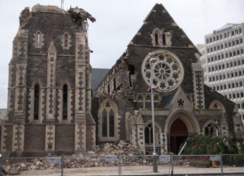 Earthquake-damaged Christchurch Cathedral to be rebuilt