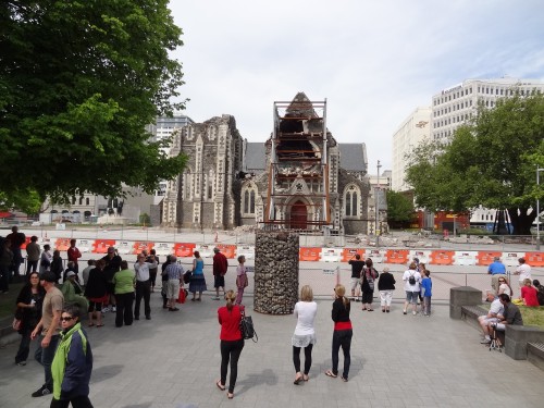 Christchurch’s Cathedral Square reopens