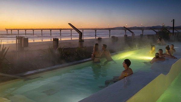New Brighton hot pools complex secures gold award for sustainability