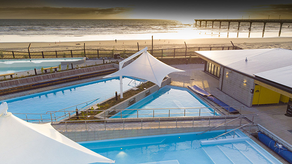 Construction completed on New Brighton hot pools