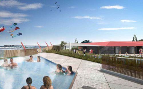 Christchurch City Council funds new five-pool aquatic and recreation facility in coastal New Brighton