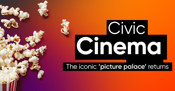 Newcastle’s Civic Theatre installs cinema screen in main auditorium