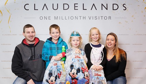 Claudelands celebrates millionth visitor during Disney on Ice