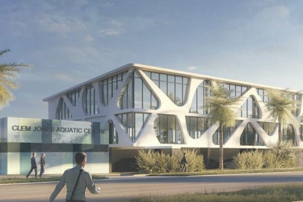 Brisbane City Council unveils plans for upgraded Clem Jones Aquatic Centre