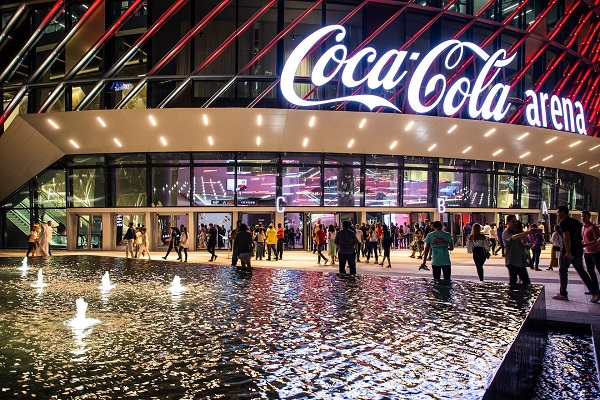 Dubai’s Coca-Cola Arena agrees payment partnership with Visa
