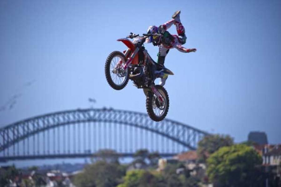 Cockatoo Island hosts Red Bull X-Fighters World Tour finale