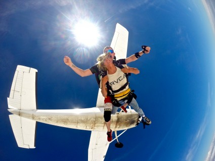 Coffs Skydivers leverage interest in Point Break style thrills