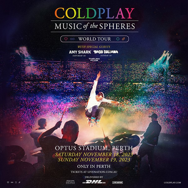 Emerging Western Australian music act to support Coldplay at Optus Stadium