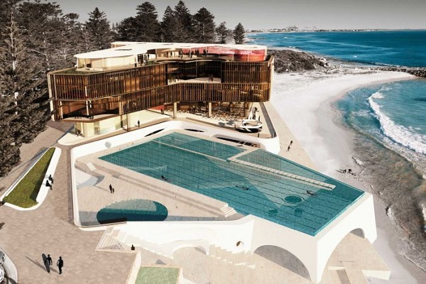 Radical redevelopment proposed for Perth’s Cottesloe Beach
