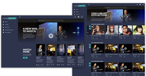 CrowdComms adds new video on-demand streaming service to its event platform