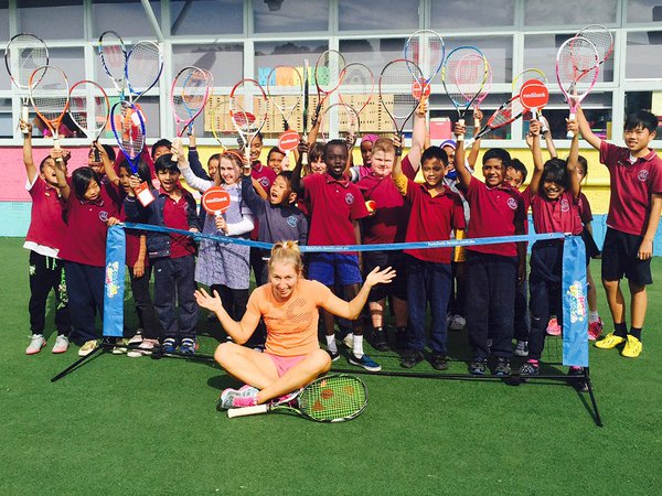 Medibank and Tennis Cares share pre-loved tennis racquets